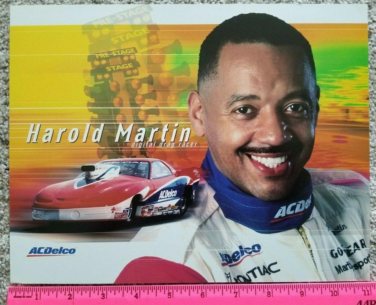 Nhra Harold Martin Hero Card-free Shipping