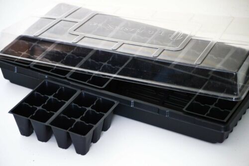 Seed Starter Germination Station Complete Kit W/ Dome, 72 Cell Tray And Growing