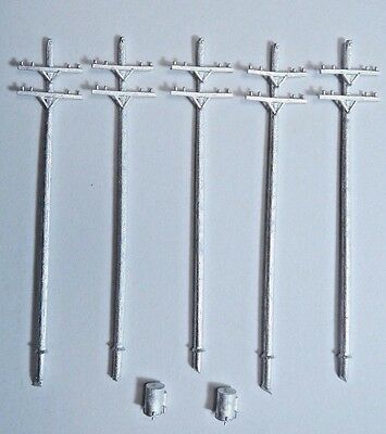 N Scale Power Pole Kit For Model Railroad Hobby By Century Foundry (503)