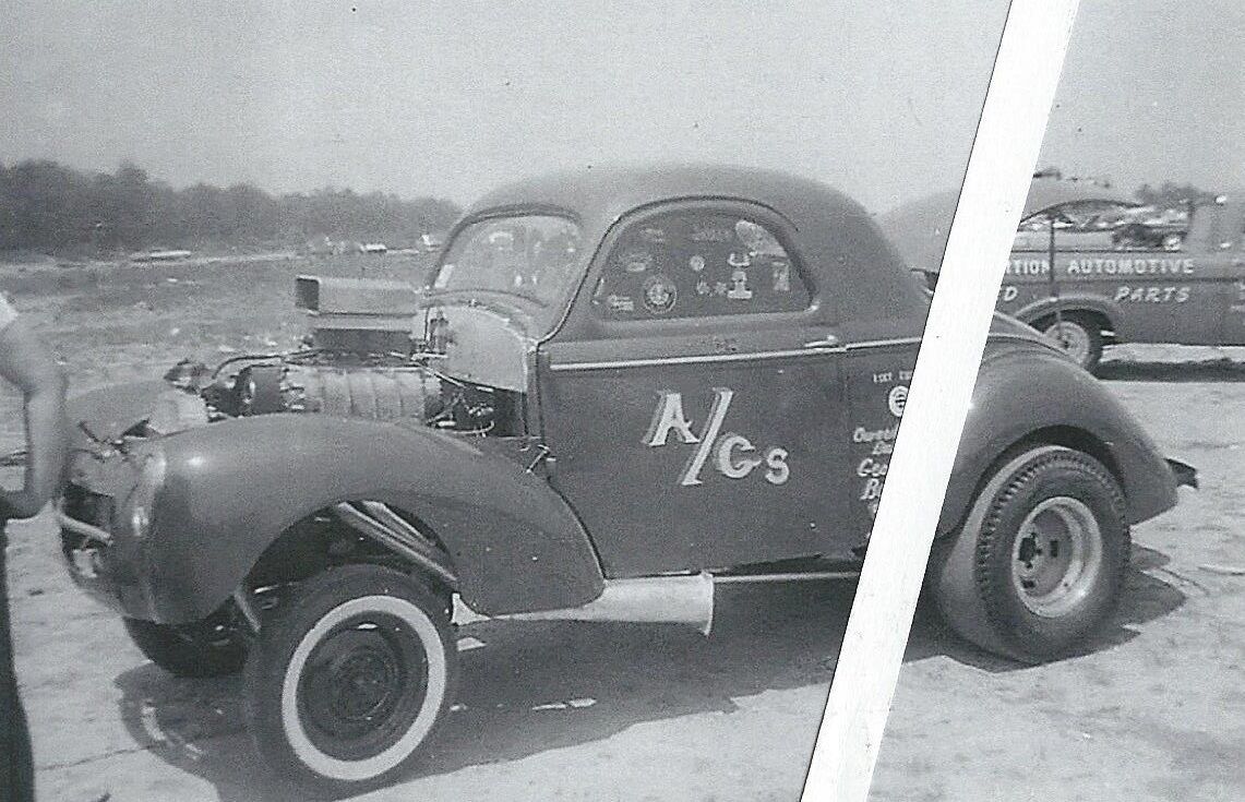 1960's Nhra Drag Racing- 1941 Willys A/gs Coupe-gasser-connecticut Dragway-1963