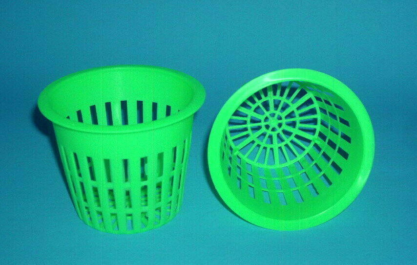 3"  Net Cup Pots 2 /6 / 25 / 50 / 100  For Hydroponic Grow Box System